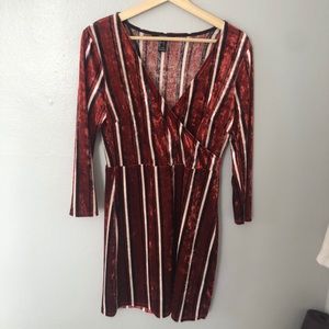 Velvet mini dress